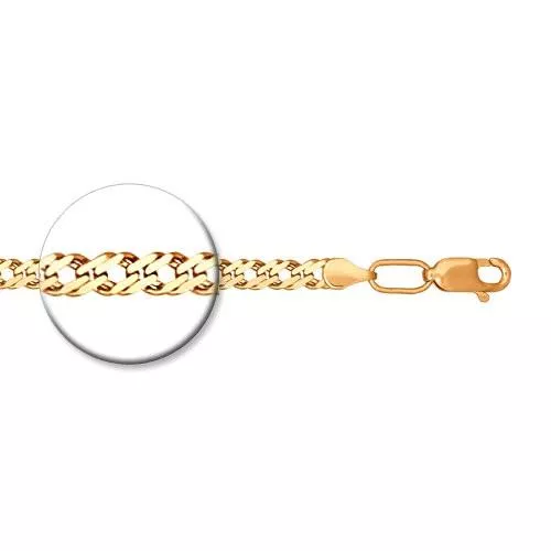 Браслет из золочёного серебра