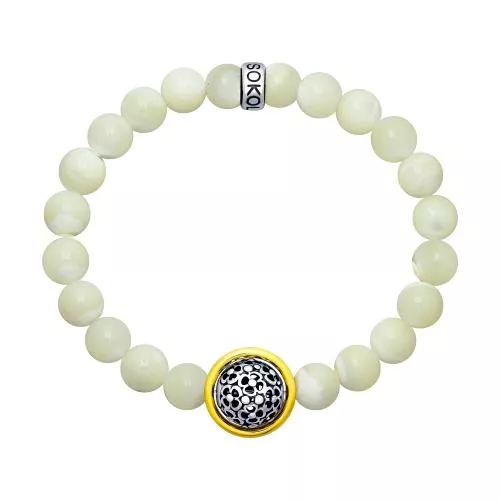 Браслет «Процветание» с перламутром