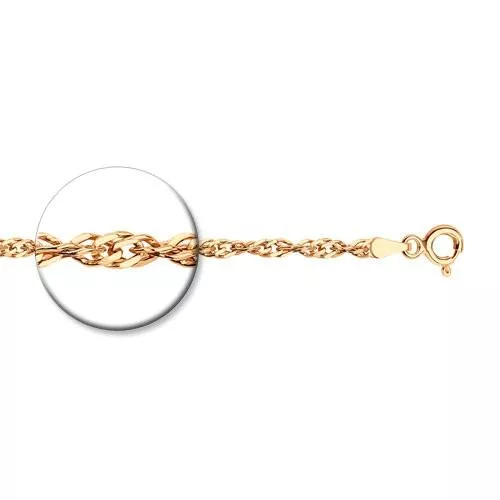 Браслет из золочёного серебра