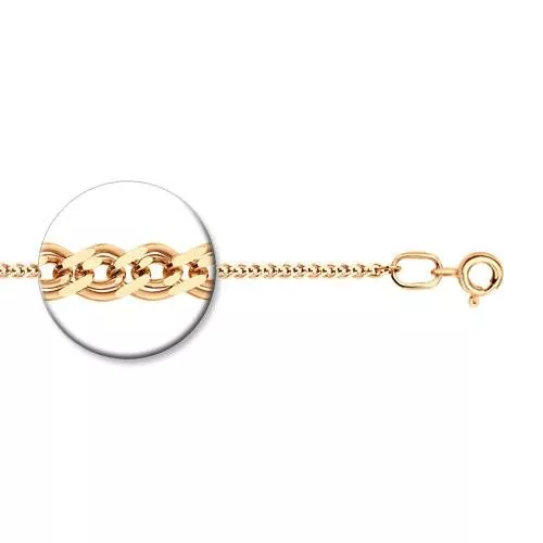 Браслет из золочёного серебра