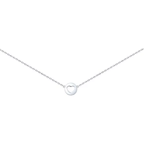 Колье из серебра