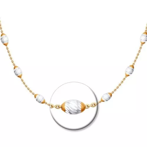 Колье из серебра