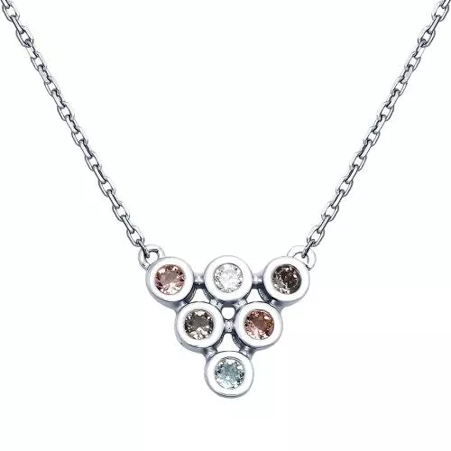 Колье из серебра