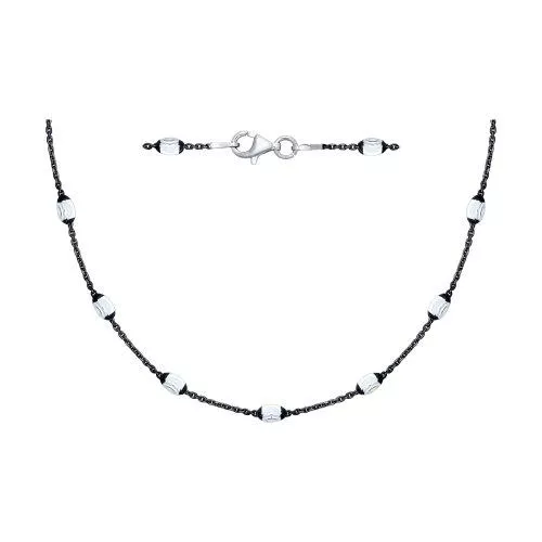 Колье из серебра