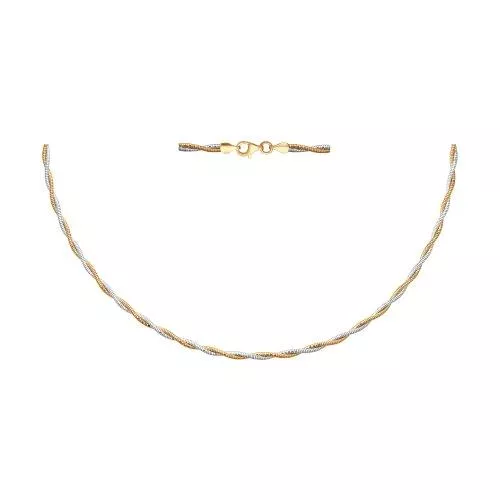 Колье из серебра