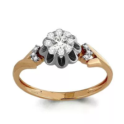 Кольцо, артикул LV961927Ак, золото