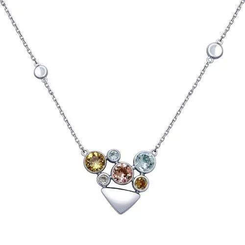 Колье из серебра