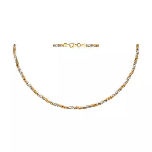 Колье из серебра