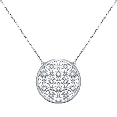 Колье из серебра