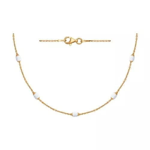 Колье из серебра