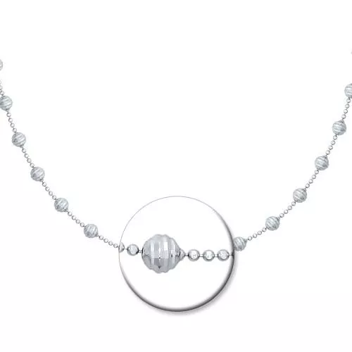 Колье из серебра