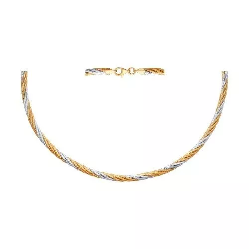 Колье из серебра