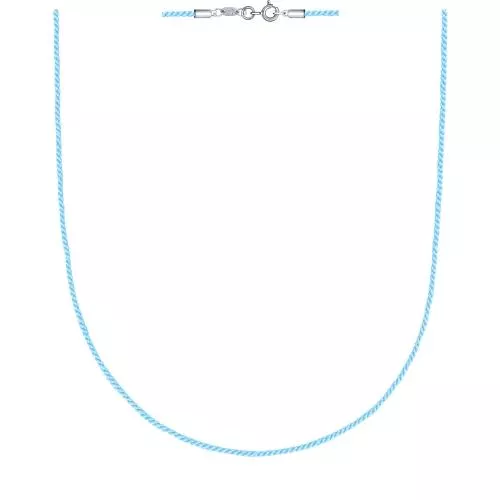 Шнур с серебряным замком