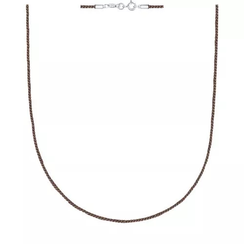 Шнур с серебряным замком