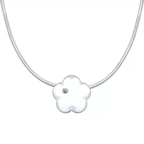 Серебряное колье «Сила духа»