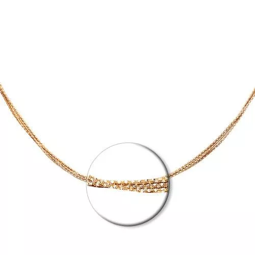 Колье из серебра