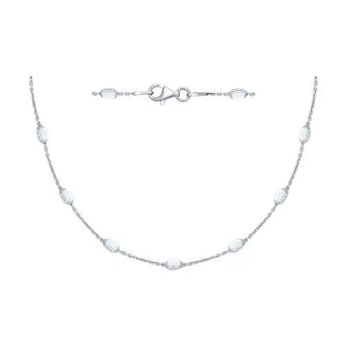 Колье из серебра