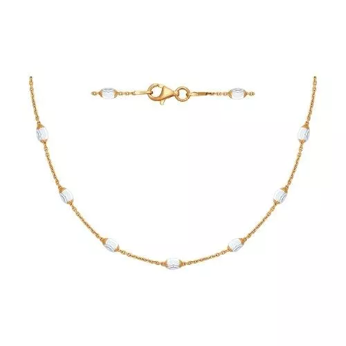 Колье из серебра