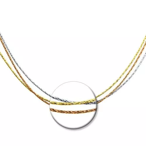 Колье из серебра