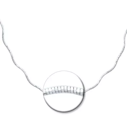 Колье из серебра