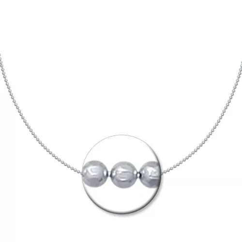 Колье из серебра