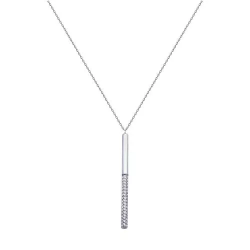 Колье из серебра с фианитами