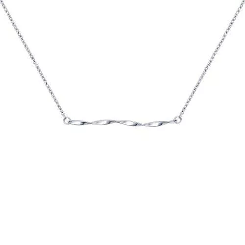 Колье из серебра