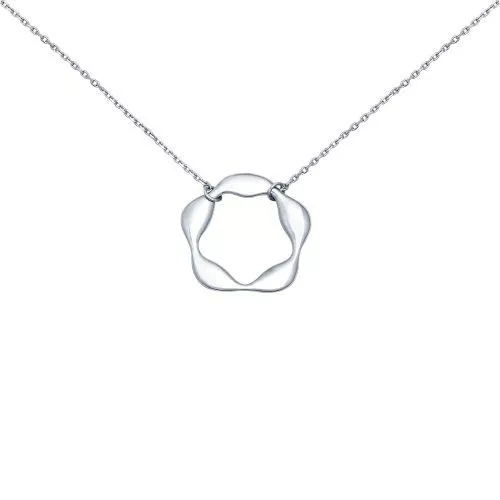 Колье из серебра