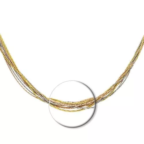 Колье из серебра