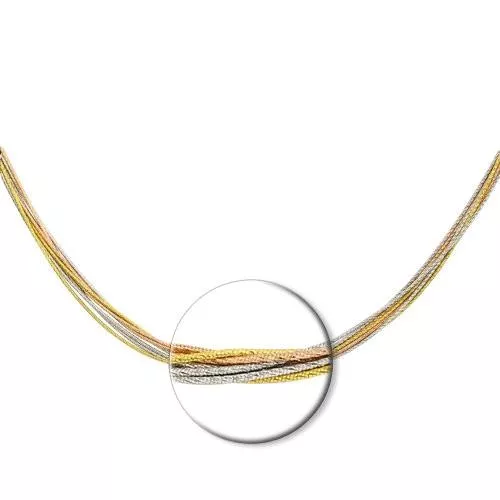 Колье из серебра