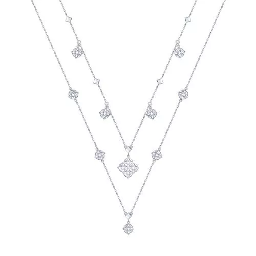 Колье из серебра