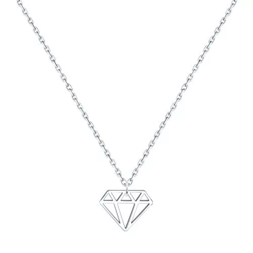 Колье из серебра