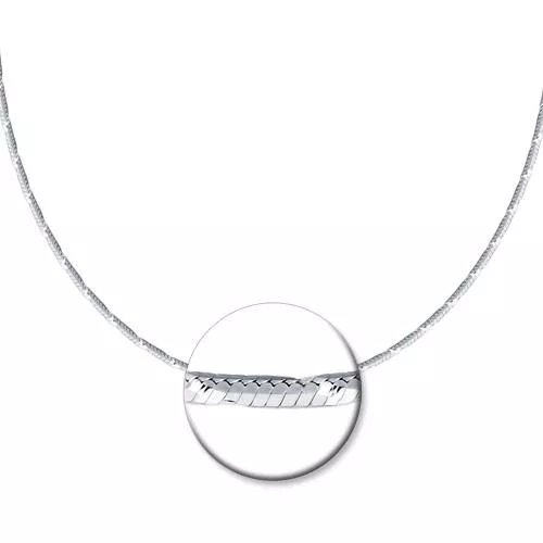 Колье из серебра