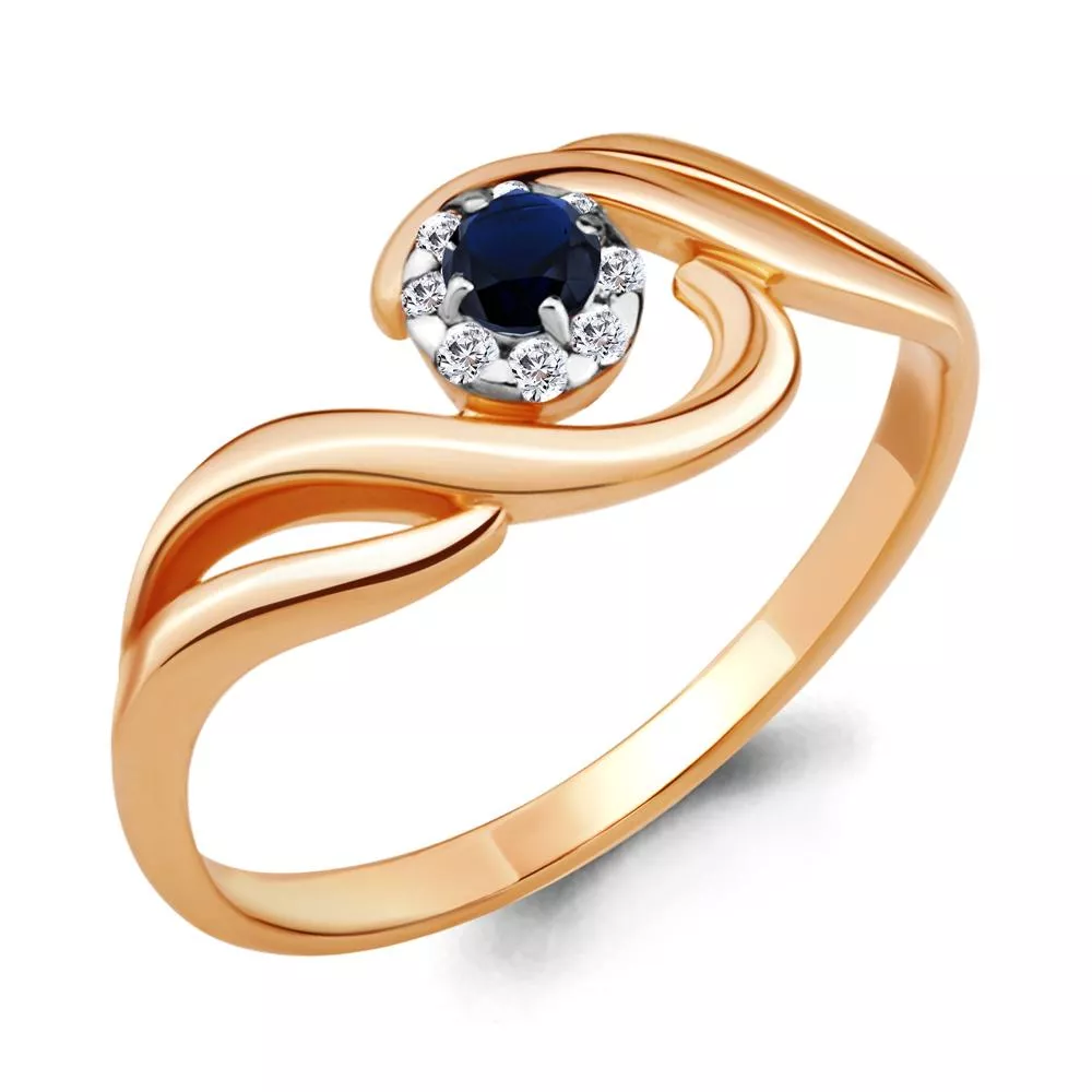 Кольцо, артикул LV961915к, золото