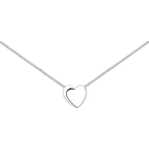 Колье «Сердце» из серебра
