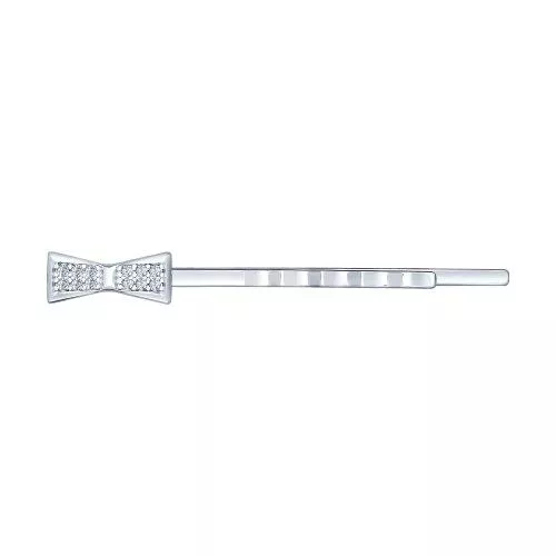 Броши из серебра с фианитами