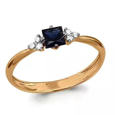 Кольцо, артикул LV961865Ак, золото