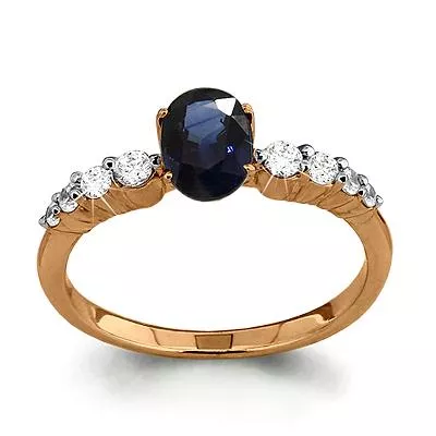 Кольцо, артикул LV961820к, золото