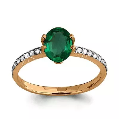 Кольцо, артикул LV961782Ак, золото