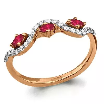 Кольцо из золота, артикул LV961771к