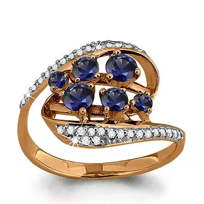 Кольцо, золото, артикул LV961737Ак