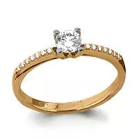 Кольцо из золота, артикул LV961679Ак