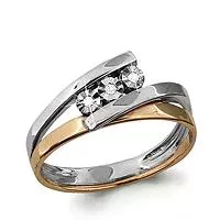 Кольцо, артикул LV961676к, золото