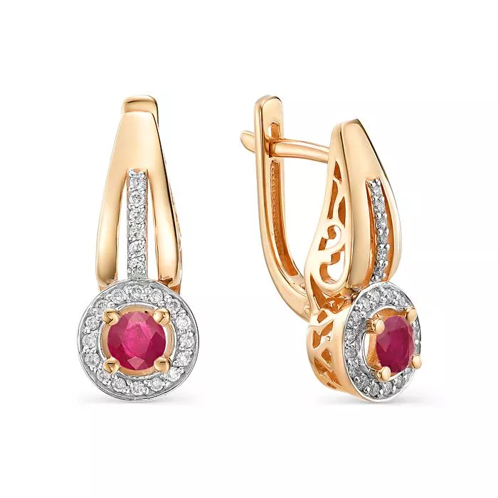 Серьги  - артикул U-С0181-124