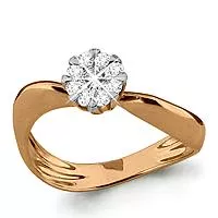 Кольцо, золото, артикул LV961634к