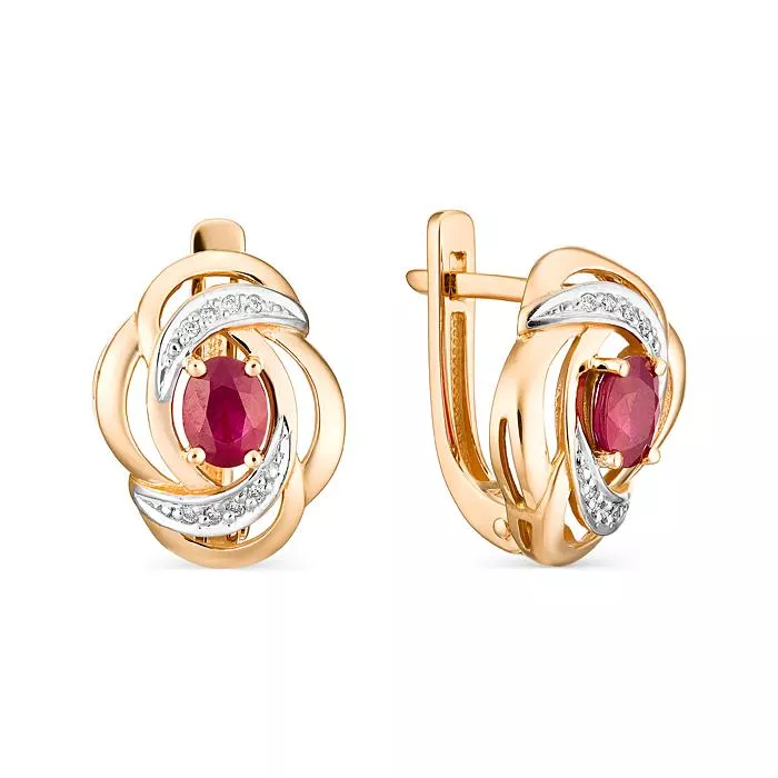 Серьги  - артикул U-С0355-124