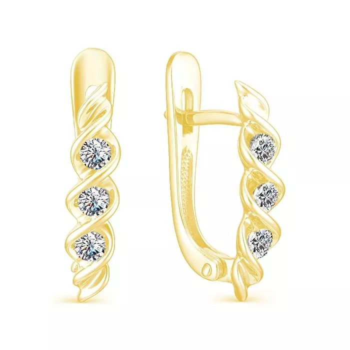 Серьги  - артикул U-С0386-320