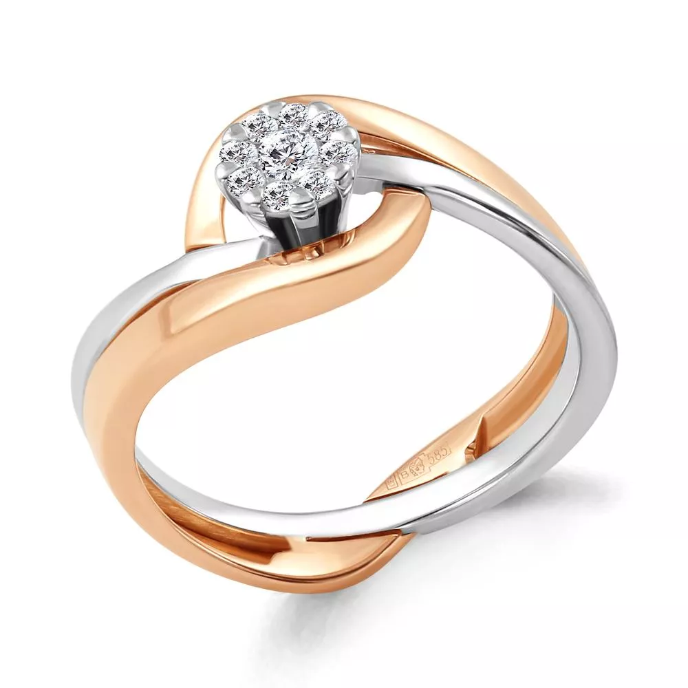 Кольцо из золота, артикул LV961617к