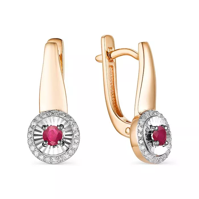 Серьги  - артикул U-С0633-124