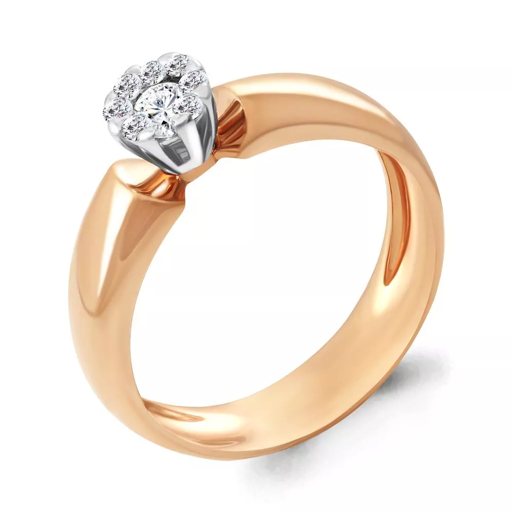 Кольцо, артикул LV961611к, золото